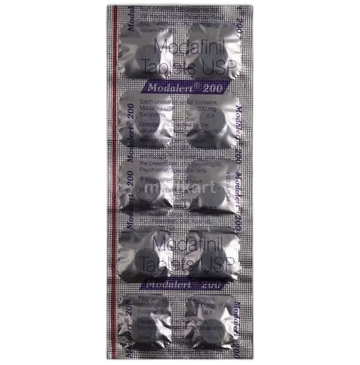 modalert 200mg tablet 10's